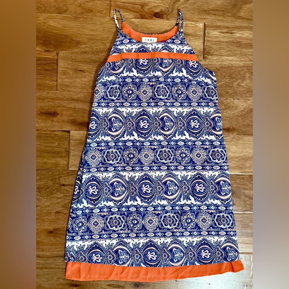 THML Blue and Orange Dress